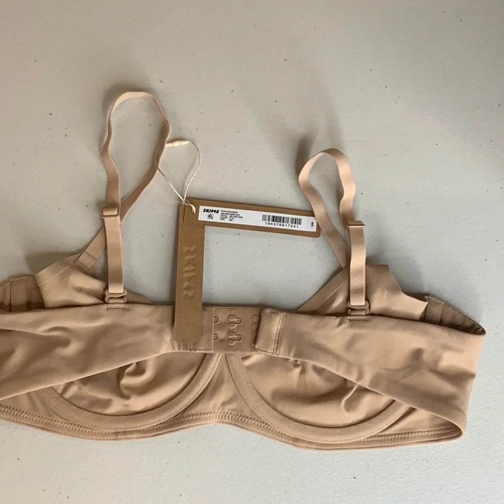 SKIMS fits everybody unlined Demi bra 36B CLAY - Picture 2 of 3